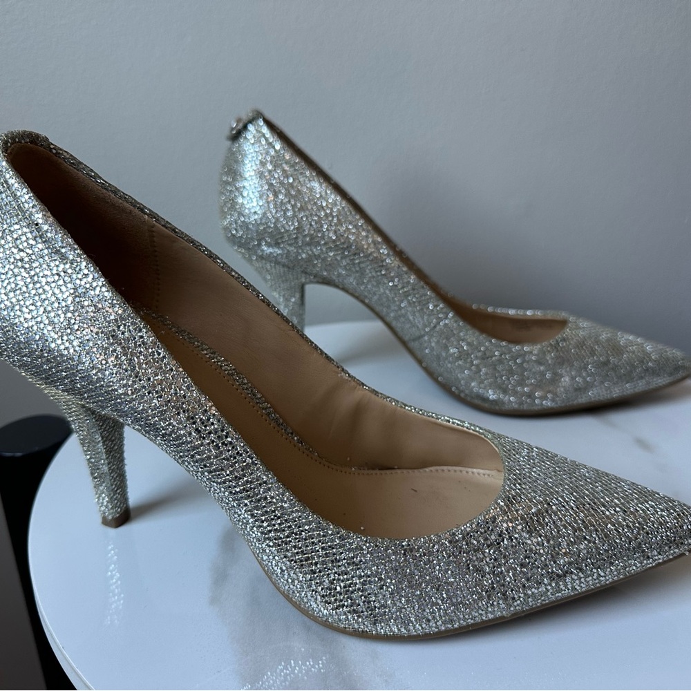 Michael Kors |  Gold Glitter Heel || Brand New Never Worn || Size 7.5